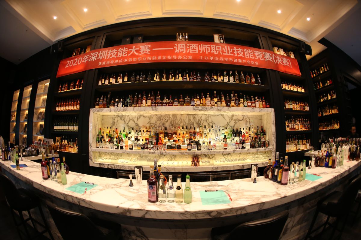 調(diào)酒師大賽現(xiàn)場(chǎng)